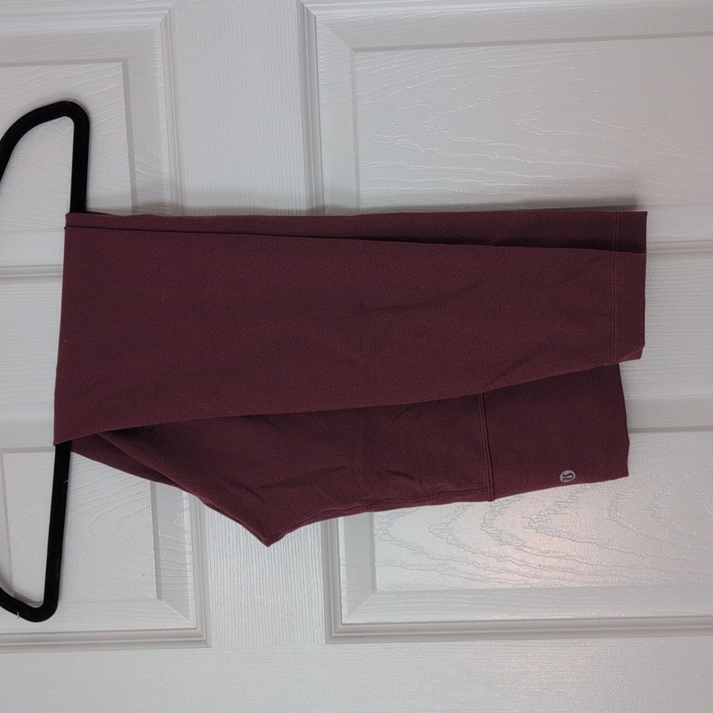 Lululemon Align Berry  High Waist Cropped Ankle Leggings 25” Activewear 10